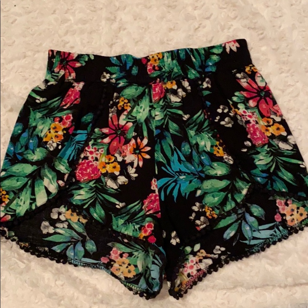 Floral shorts